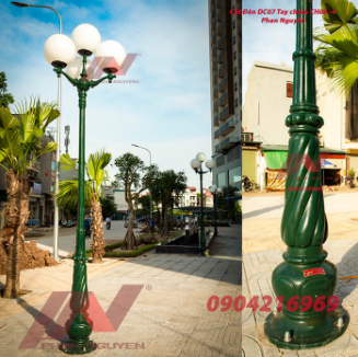Cột đèn sân vườn Banian